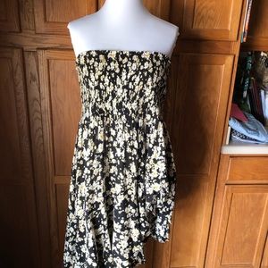 🍁Free People Strapless Kitty Tube Top Dress